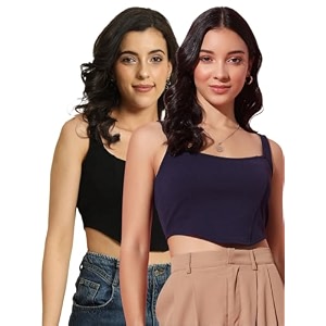 Trend Arrest.ed Womens Stretchable Corset Style Crop