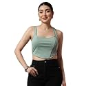 Trend Arrest.ed Women39s Stretchable Corset Style Crop