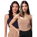 Trend Arrest.ed Women39s Stretchable Corset Style Crop