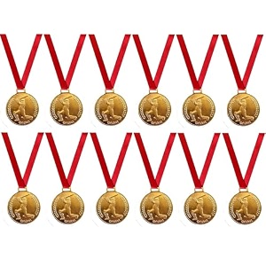 metal cricket medals for man of the match best batsmans best bowlers best man of the series with ribbon for all events amp tournament of cricket prizes medals 12 pcs medals amp tag gold