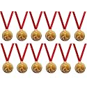 Metal Cricket Medals for Man of The Match, Best Batsmans, Best Bowlers, Best Man of The Series with Ribbon for All Events &amp; Tournament of Cricket Prizes Medals (6 PCS Medals &amp; TAG, Gold)
