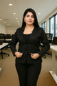 TrendArc Solid Single Breasted Formal Women Blazer