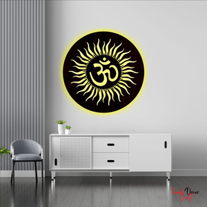 trenddecor craft om chakra wall light and decor  home decoration material  mandala