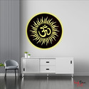trendDecor Craft Om Chakra Wall Light and Decor | Home Decoration Material | Mandala