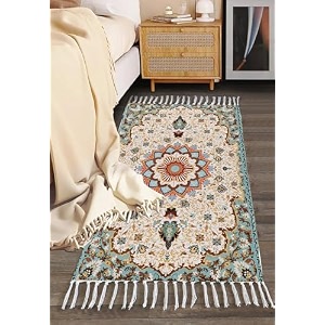 handmade printed dhurrie 2 x 5 feet carpet rug runner and carpets for living roomdrawing roombedroomhome design 1