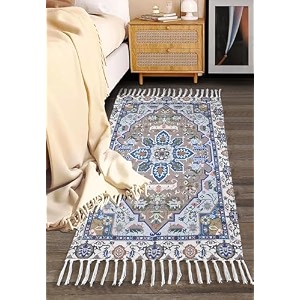 handmade printed dhurrie 2 x 5 feet carpet rug runner and carpets for living roomdrawing roombedroomhome design 6
