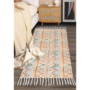 handmade printed dhurrie 2 x 5 feet carpet rug runner and carpets for living roomdrawing roombedroomhome design 2