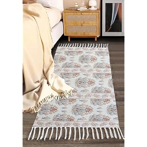 handmade printed dhurrie 2 x 5 feet carpet rug runner and carpets for living roomdrawing roombedroomhome design 3