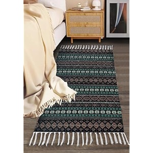 handmade printed dhurrie 2 x 5 feet carpet rug runner and carpets for living roomdrawing roombedroomhome design 5