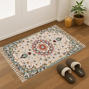 handmade printed dhurrie 3 x 2 feet carpet rug runner and carpets for living roomdrawing roombedroomhome 2x3 ft design 8