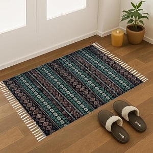 printed handmade dhurrie 2 x 3 feet carpet rug runner and carpets for living roomdrawing roombedroomhome design 5 2x3 ft