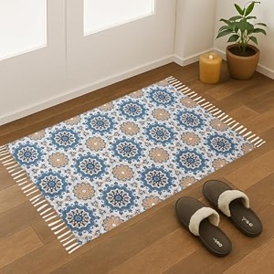 printed handmade dhurrie 2 x 3 feet carpet rug runner and carpets for living roomdrawing roombedroomhome design 1 2x3 ft