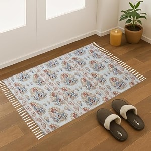 printed handmade dhurrie 3 x 2 feet carpet rug runner and carpets for living roomdrawing roombedroomhome design 3 2x3 ft