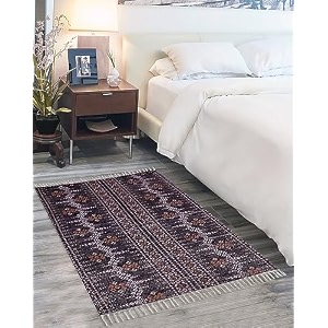 printed handmade dhurrie 3 x 5 feet carpet rug runner and carpets for living roomdrawing roombedroomhome design 4 3x5 ft