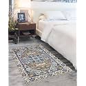 Printed Handmade Dhurrie 5 x 7 Feet Carpet Rug Runner and Carpets for Living Room/Drawing Room/Bedroom/Home (Design 6) 5x7 ft