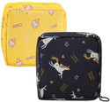 Trendegic Sanitary Napkin Pouch Pad Travel Cosmetic Makeup Jewellery Storage Pouch Holder Travel Toiletry Kit