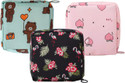 Trendegic Travel Sanitary Napkin Pouch Pad Cosmetic Makeup Jewellery Storage Pouch Holder Travel Toiletry Kit