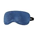Soft Valvet Eye Mask With Comfortable Loop (Blue)