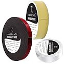 Pack of 3 Two Way Double Sided Tape Combo of Heavy Duty Acrylic Foam Tape For Car (5mtr), Transparent Nano Tape (3mtr) and Both Side Adhesive White Foam Tape (5mtr) For Wall Craft