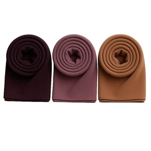 trending chiffon georgette hijab combo pack of 3 women amp girls  soft malaysian head wrap collection  lightweight plain fancy abaya scarf set  elegant shawl stole dupatta for college casual party