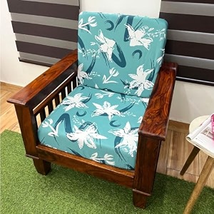 decor magical universal stretchable wooden sofa seat cover pack of 5 seater sofa back cushion cover printed sofa slipcover polycotton marigold