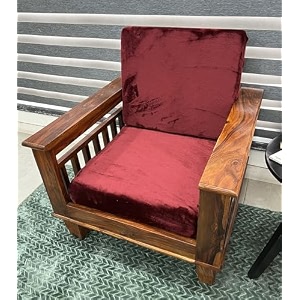decor magical universal stretchable wooden sofa seat cover pack of 4 seater sofa back cushion cover printed sofa slipcover polycotton marigold
