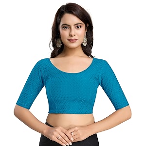 TRENDMALLS Womens Dobby Pure Cotton Elastin Stretchable