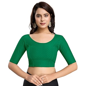TRENDMALLS Womens Dobby Pure Cotton Elastin Stretchable