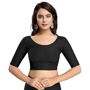 TRENDMALLS Womens Dobby Pure Cotton Elastin Stretchable