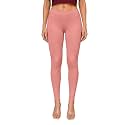 TRENDMALLS Women's Microfiber Elastane Stretch Soft Churidar Length Leggings with Ultrasoft Waistband Light Pink