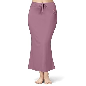 TRENDMALLS Womens Polyester Spandex Saree Shapewear Petticoat