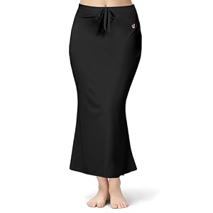 TRENDMALLS Womens Polyester Spandex Saree Shapewear Petticoat