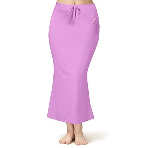TRENDMALLS Womens Polyester Spandex Saree Shapewear Petticoat
