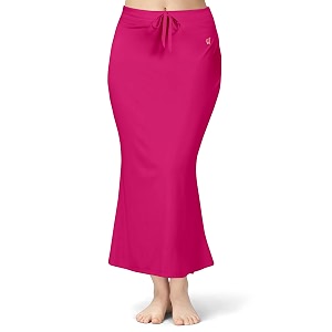 TRENDMALLS Womens Polyester Spandex Saree Shapewear Petticoat