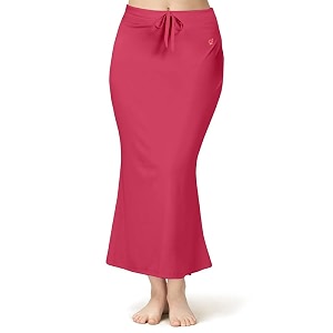 TRENDMALLS Womens Polyester Spandex Saree Shapewear Petticoat