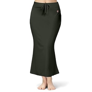 TRENDMALLS Womens Polyester Spandex Saree Shapewear Petticoat