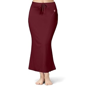 TRENDMALLS Womens Polyester Spandex Saree Shapewear Petticoat