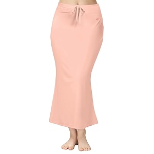 TRENDMALLS Womens Polyester Spandex Saree Shapewear Petticoat