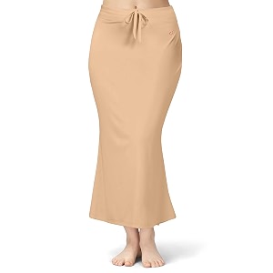 TRENDMALLS Womens Polyester Spandex Saree Shapewear Petticoat