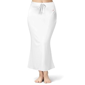 TRENDMALLS Womens Polyester Spandex Saree Shapewear Petticoat