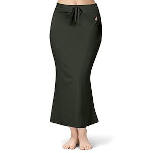 TRENDMALLS Womens Polyester Spandex Saree Shapewear Petticoat