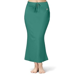 TRENDMALLS Womens Polyester Spandex Saree Shapewear Petticoat