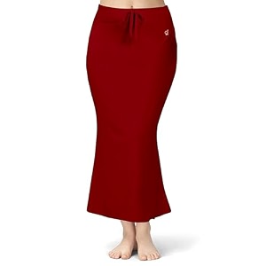 TRENDMALLS Womens Polyester Spandex Saree Shapewear Petticoat