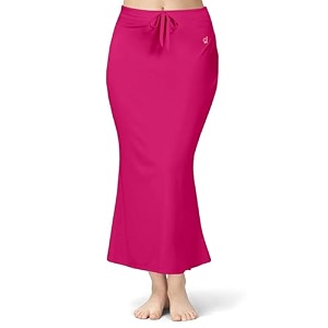 TRENDMALLS Womens Polyester Spandex Saree Shapewear Petticoat