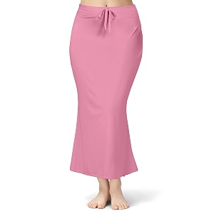 TRENDMALLS Womens Polyester Spandex Saree Shapewear Petticoat