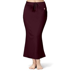 TRENDMALLS Womens Polyester Spandex Saree Shapewear Petticoat