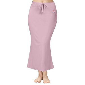 TRENDMALLS Womens Polyester Spandex Saree Shapewear Petticoat