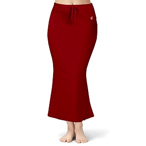 TRENDMALLS Womens Polyester Spandex Saree Shapewear Petticoat