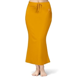 TRENDMALLS Womens Polyester Spandex Saree Shapewear Petticoat
