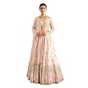 TRENDMALLS Women39s Satin Sequin Embroidery Bridal Lehenga